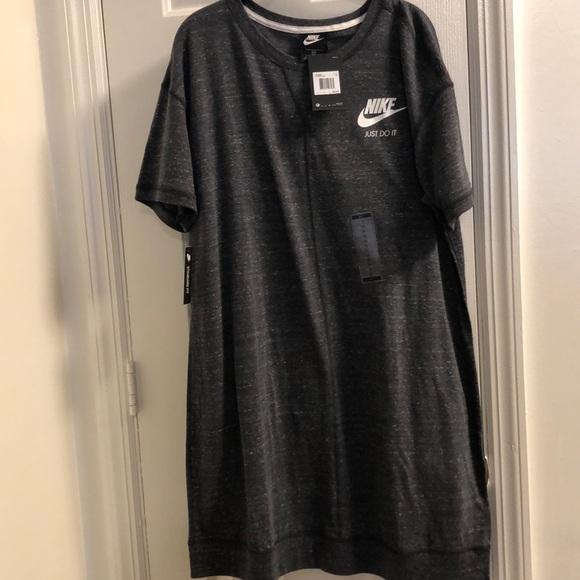 plus size nike t shirt dress